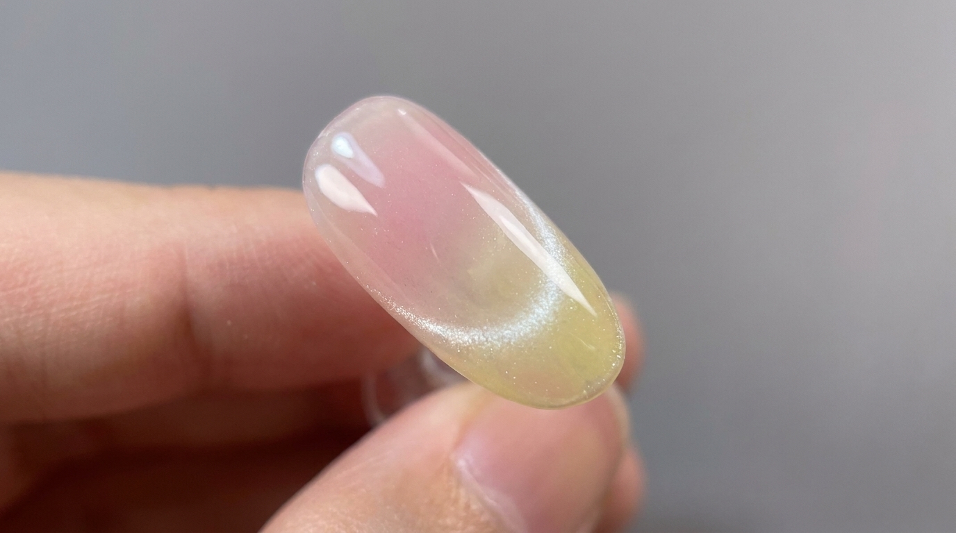 Dopamine Macaron Rainbow Cat-Eye Nails — Step-by-Step Tutorial