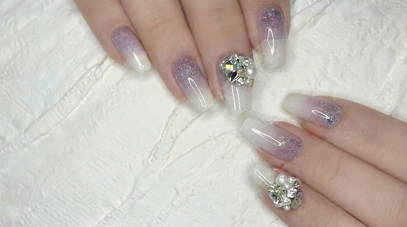 Airbrush Ombre Gel Nails — Elegant Gradient Tutorial