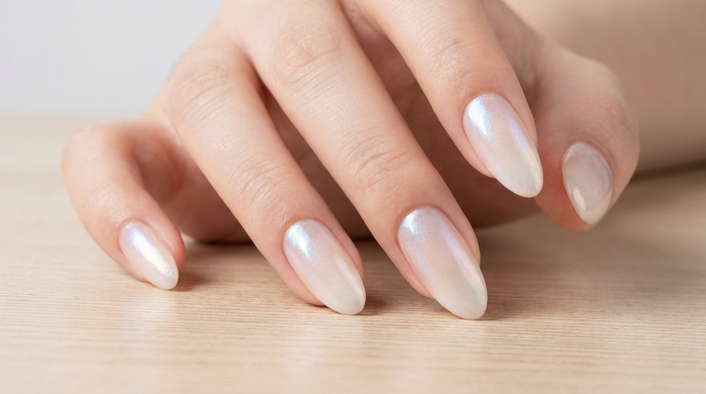 Milky White Gradient Chrome Nails — Elegant Step-by-Step Tutorial