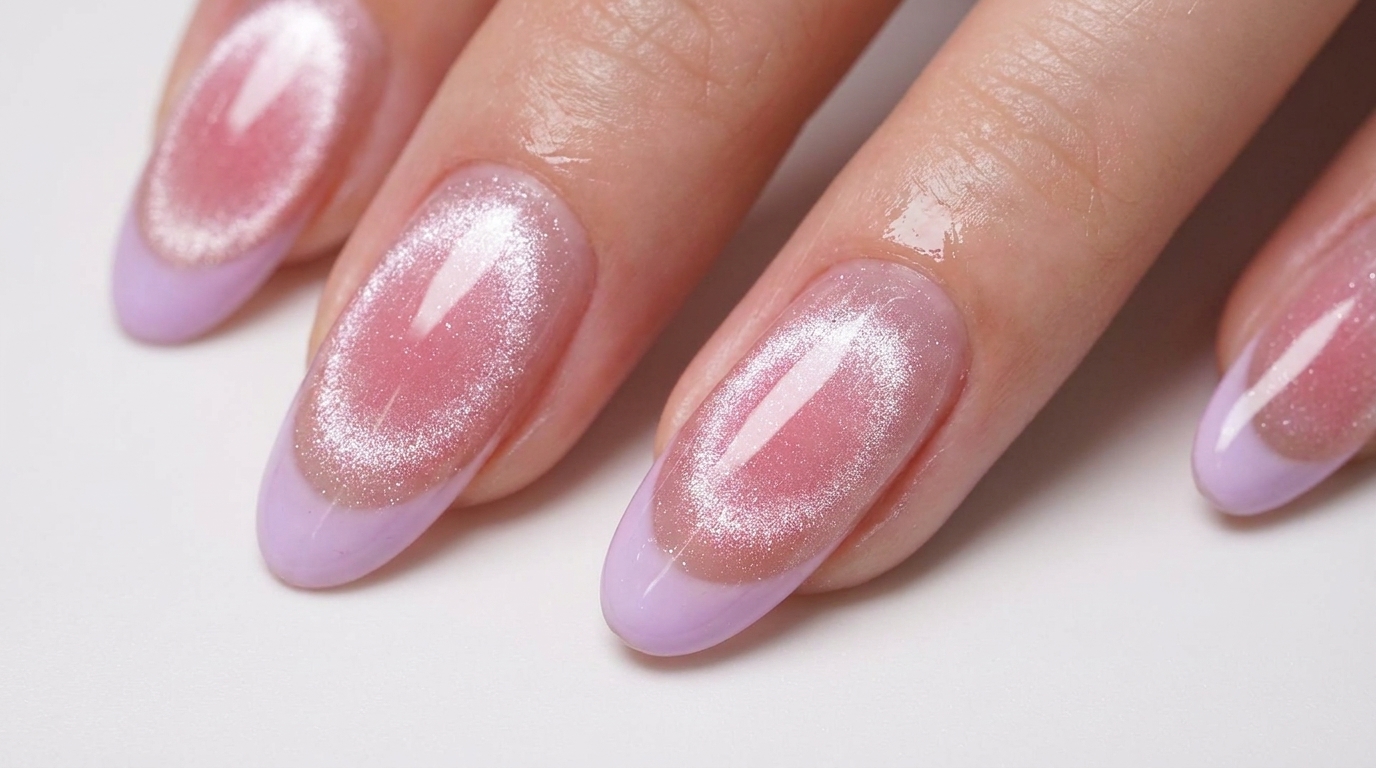 Blush Cat-Eye French Manicure — Elegant Step-by-Step Tutorial
