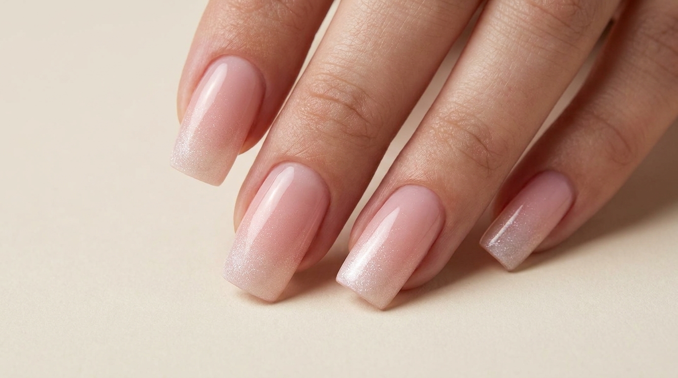 Blush Moonlight Pink Gel Nails — Elegant Gradient Tutorial