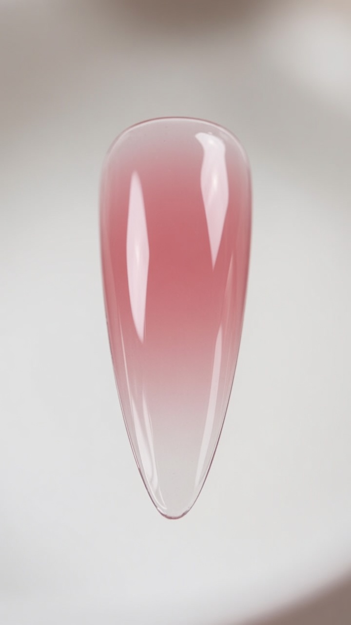 Soft Pink Gel Ombre Nails — Beginner Step-by-Step Tutorial