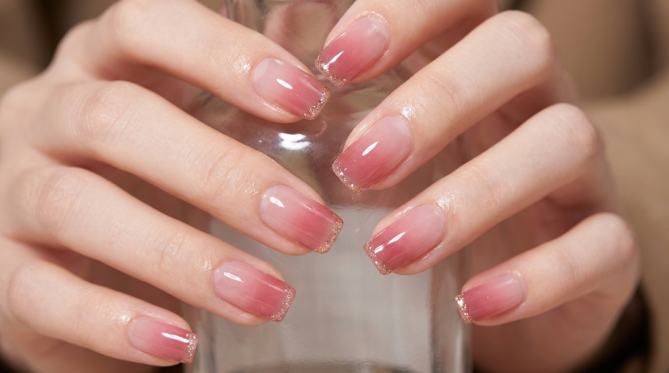 Jelly Gradient Ombre Nails — Beginner Step-by-Step Tutorial