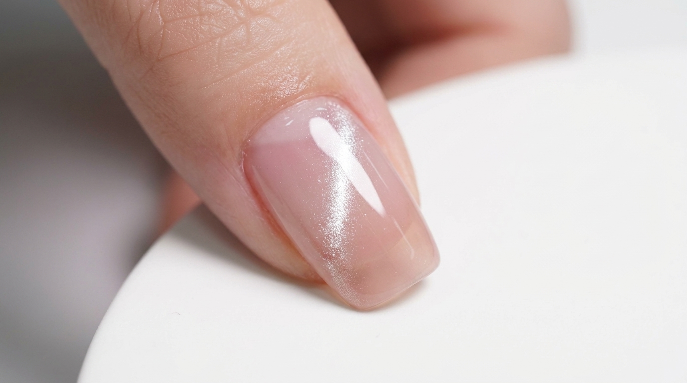 Peach Gradient Cat Eye Gel Nails — Easy Step-by-Step Tutorial