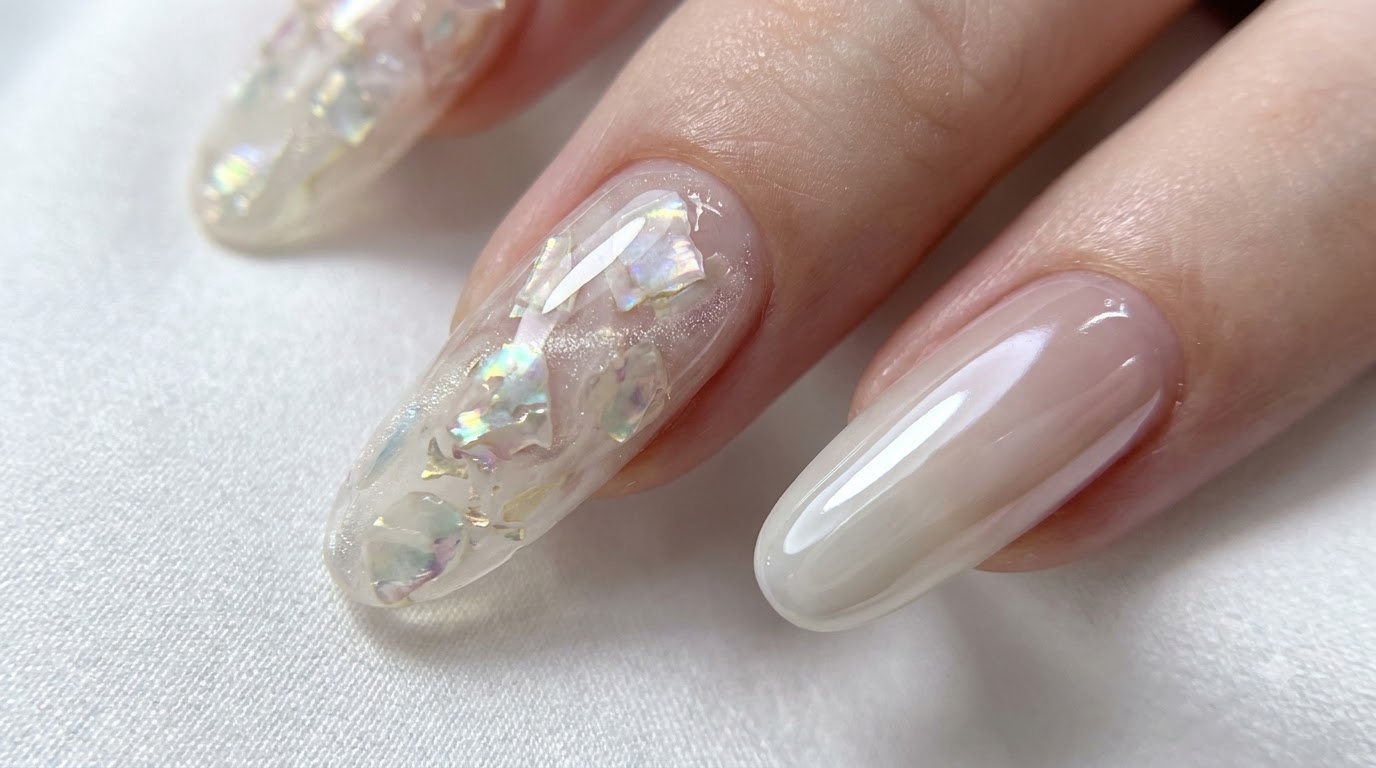 Acetate Shell and Cat-Eye Gel Nails — Step-by-Step Tutorial