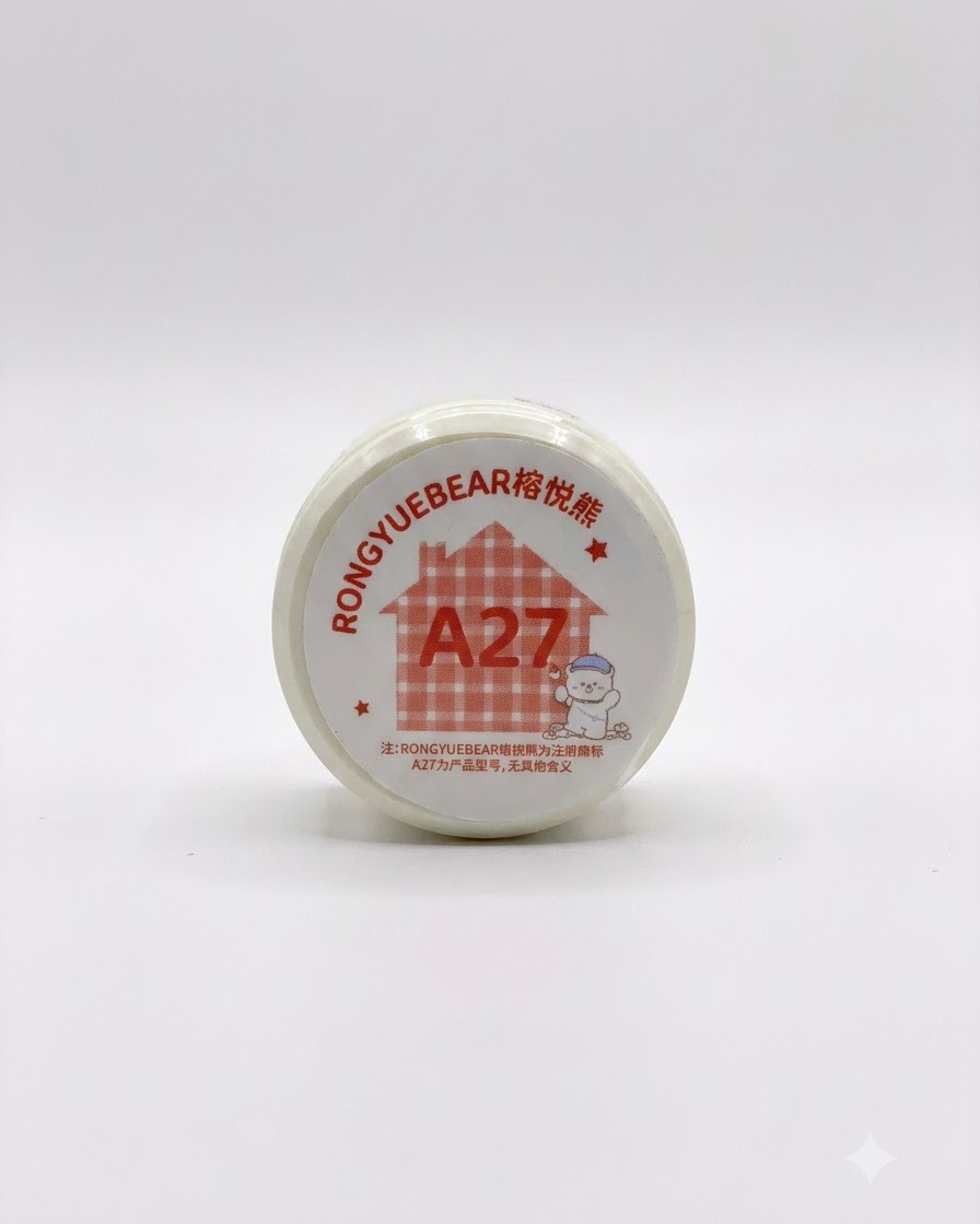 A sponge block applying darker orange pigment powder to the tip of a gradient nail.