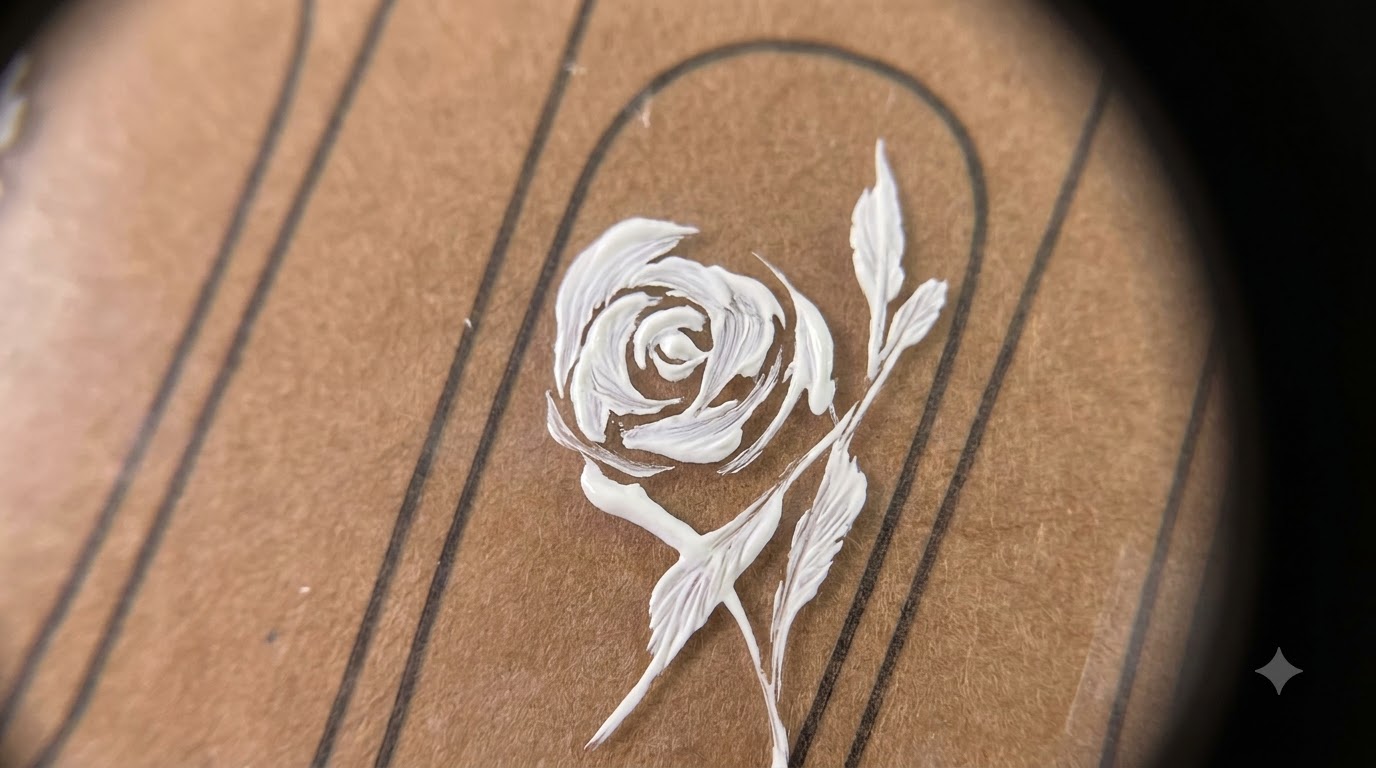 Painted Rose Nail Art Tutorial — Master Delicate Gel Florals