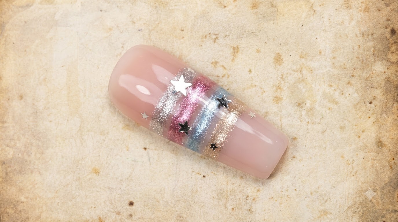 Star Fog Prelude Cat Eye Nails — Step-by-Step Tutorial