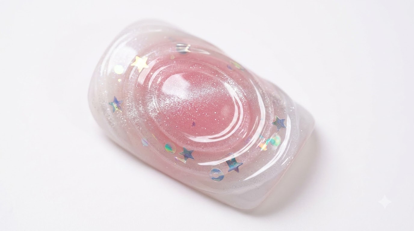 Aurora Water Ripple Nail Art — Holographic Cat-Eye & 3D Gel Tutorial